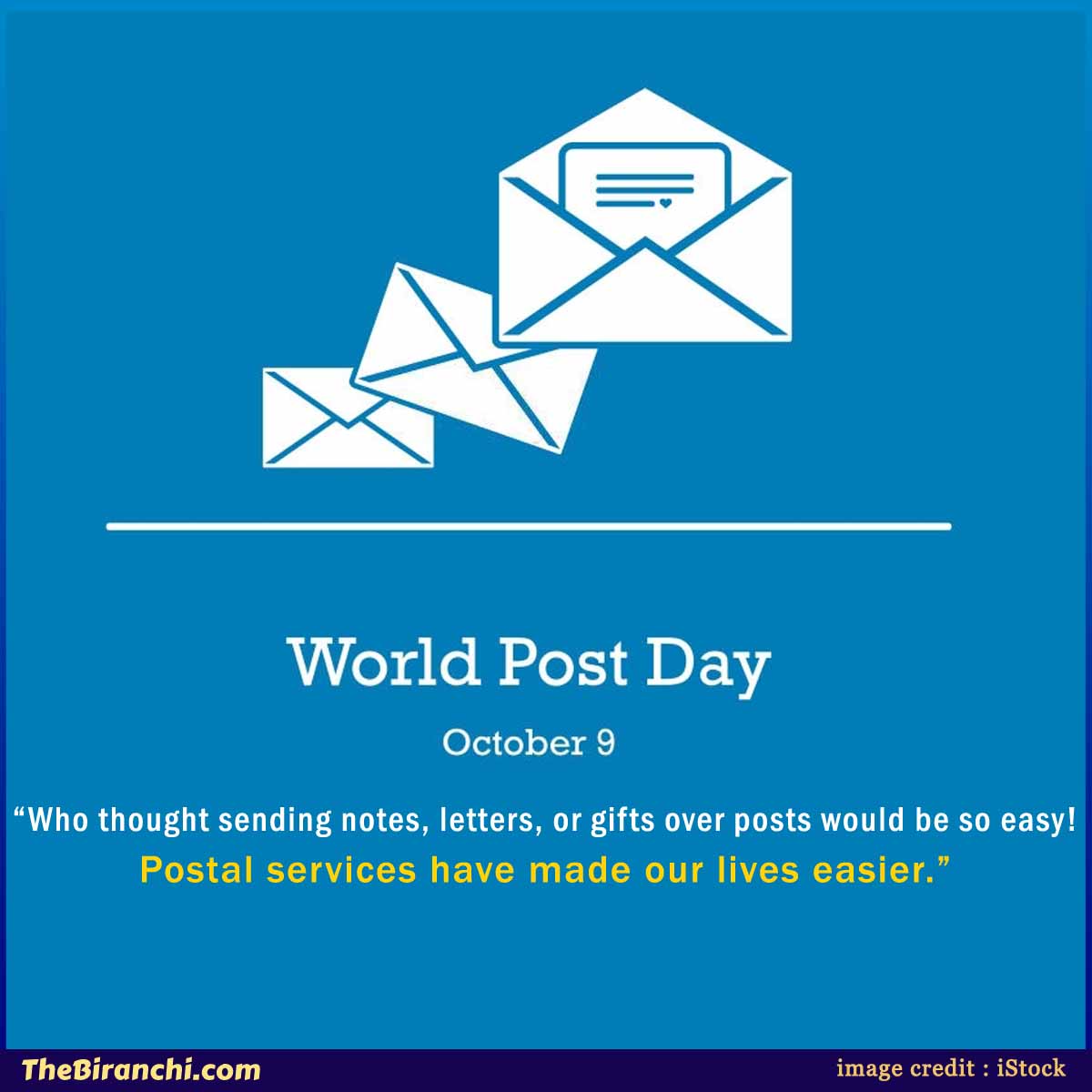 World-Post-Day-quote-Message-Postal-services-have-made-our-lives-easier